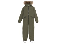 Ver de Terre dark moss snowsuit